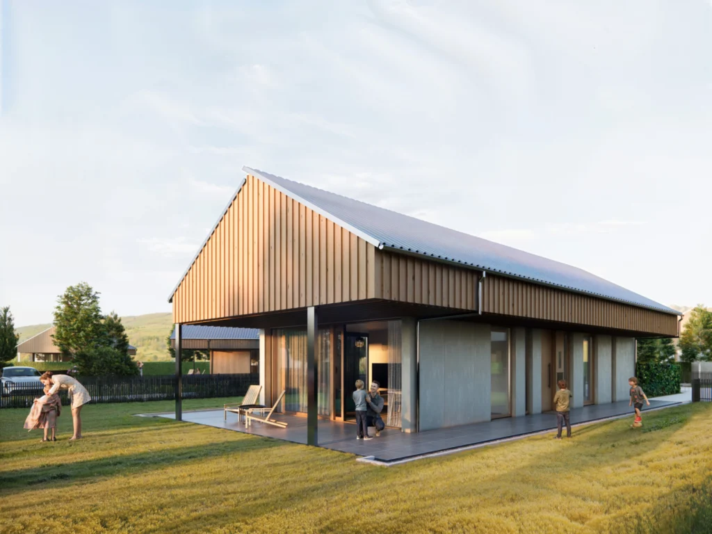 całoroczne domy modułowe